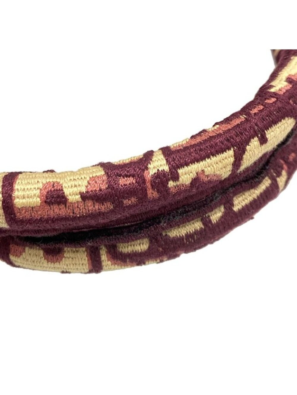 Dior Tote Book Beige Bordeaux Oblique Embroidery - Picture 13 of 15